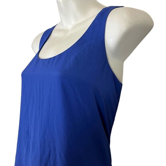BCBGeneration BCBG Fairy High Low Blue LAPIS Sleeveless Flowy Dress NWT sz XS - Picture 4 of 15